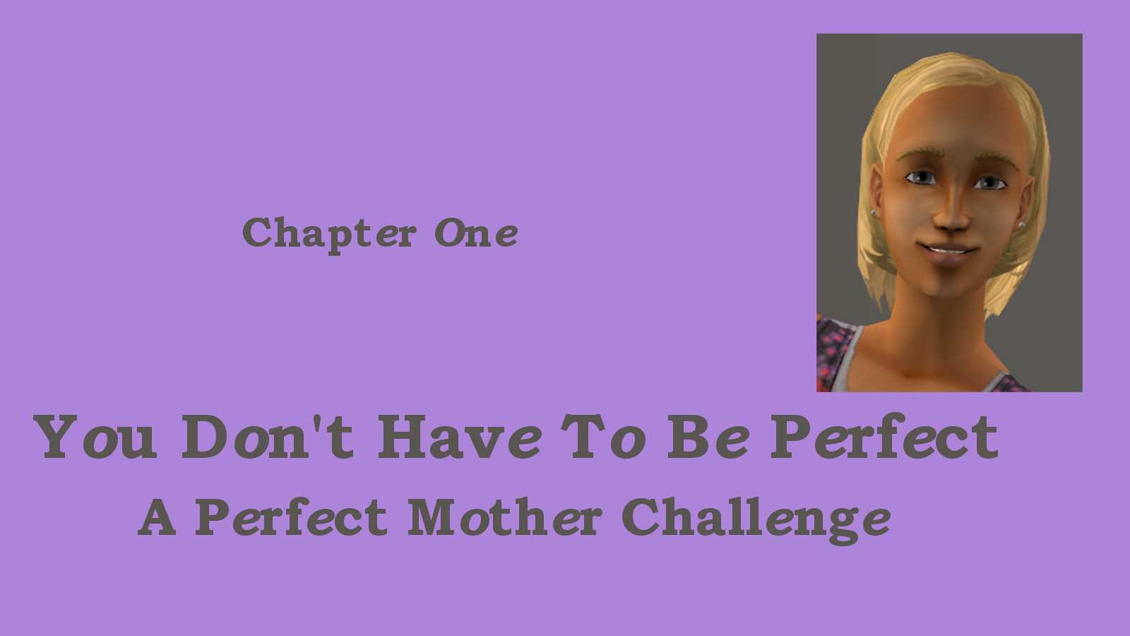 Perfect 1 cover